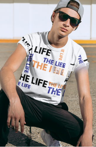 THE LIFE T-Shirt Graphic Print